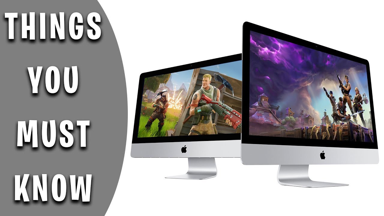 best settings for fornite on a mac air mid 2013